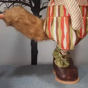 TII | Holiday | Fall Harvest Fox Standing Plush Stuffed Decorations ...